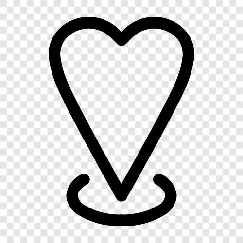 love spot, love place, love location icon svg