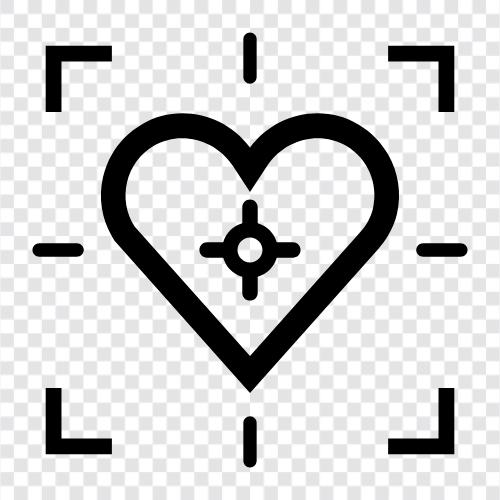 love, heart, romantic, attraction icon svg