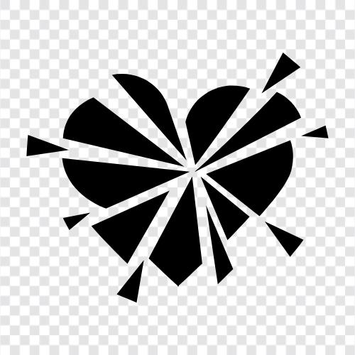 Love, Heartache, Pain, Sadness icon svg