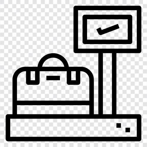 luggage, extra baggage, overweight luggage, luggage size icon svg