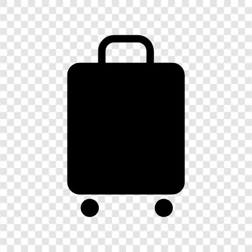 Gepäck, verlorenes Gepäck, Fluggesellschaft, Mietwagen symbol