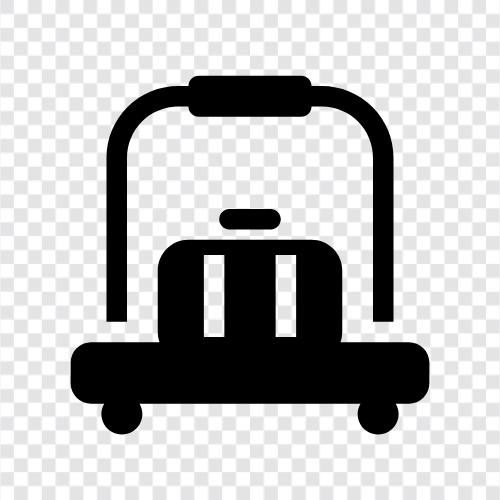 Gepäckwagen zum Verkauf, Gepäckwagen zur Miete, Gepäckwagen für Flughafen, Gepäckwagen symbol