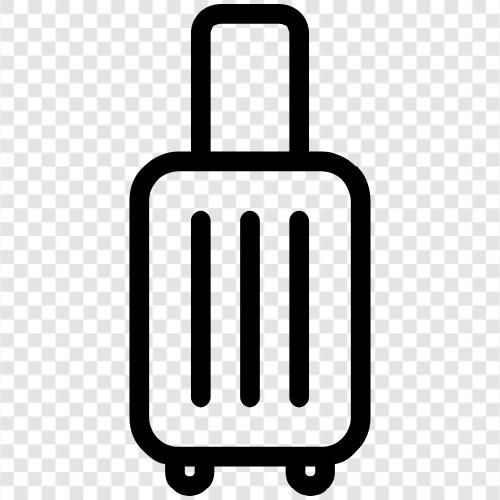 luggage, travel, backpack, suitcase icon svg