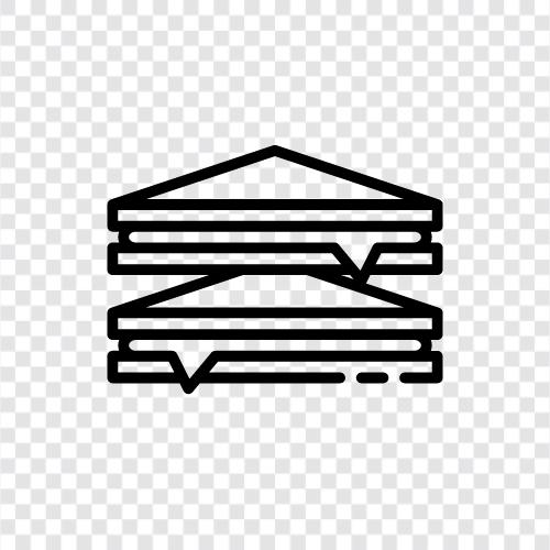 lunch, sandwich maker, ham, cheese icon svg