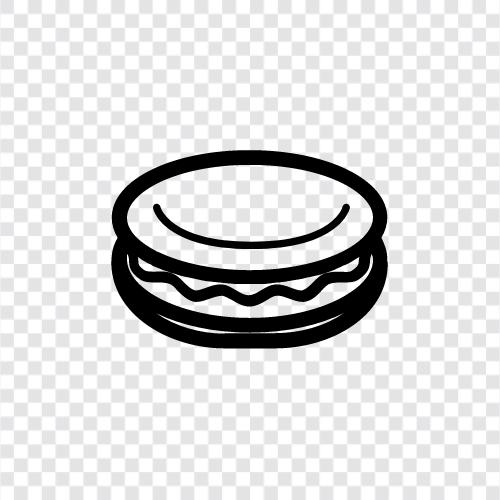 Macaroni, Dumplings, Savoy, Macaron ikon svg