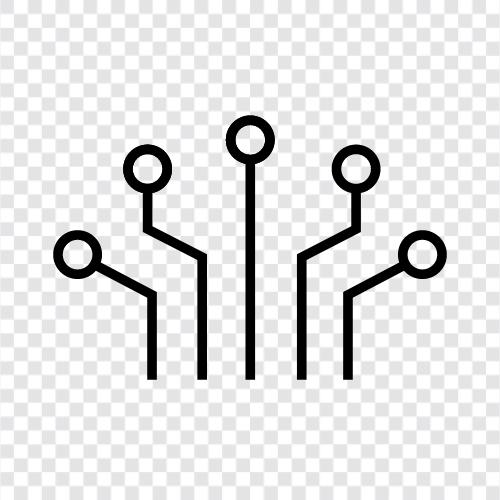 machine learning, deep learning, neural networks, big data icon svg