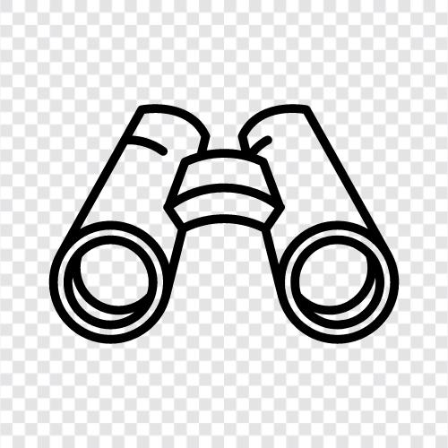 magnification, spotting scopes, riflescopes, optics icon svg