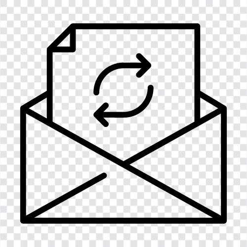 почтовые отправления, конверты Значок svg
