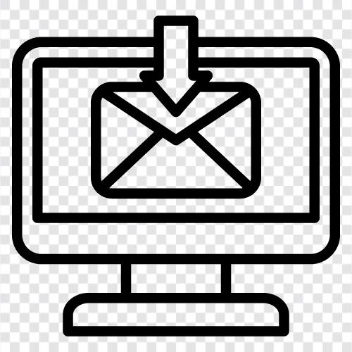 mail, email, send mail, mail server ikon svg