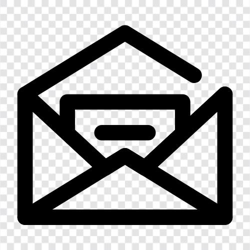 Mail, Email, Mailbox, Mailing icon svg
