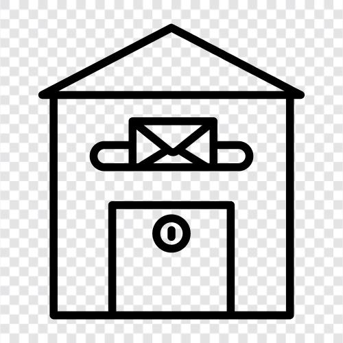 mailbox, mailbox system, mailbox service, mailbox mieten symbol