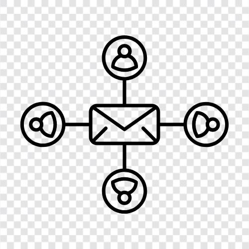 mailing, brief, senden, lieferung symbol