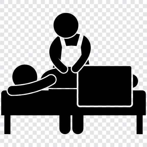 Male Masseur, Masseur for Men, Masseur for, Masseur Massaging Man icon svg