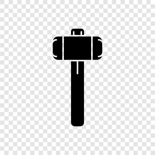 mallet, mallets, malletting, mal icon svg