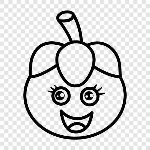 MangostanFrucht, MangostanSaft, MangostanTee symbol