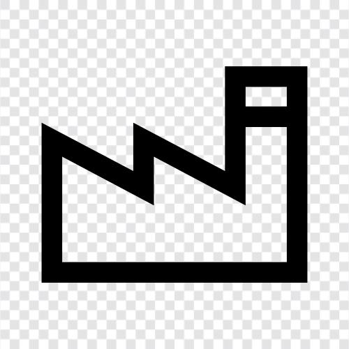 manufacturing, equipment, machinery, production icon svg