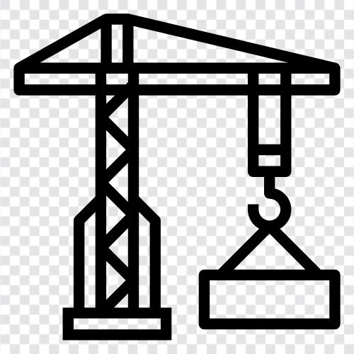 manufacturing, construction, equipment, supplies icon svg