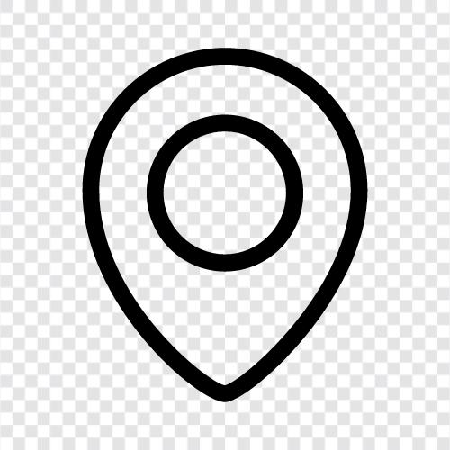 map, location, directions, physical icon svg