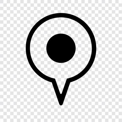 map, location, pointer, pointer icon icon svg