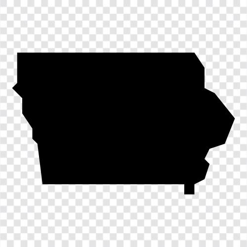 map of iowa, map of iowa counties, iowa map icon svg