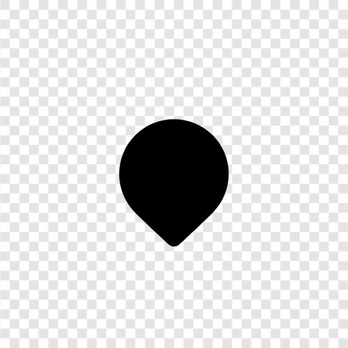 map pinpoint, map pinpointing, map pin icon svg