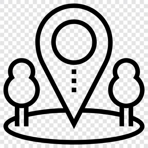 mapping, navigation, tracking, location icon svg