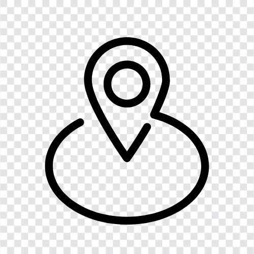 mapping, locations, directions, routes icon svg