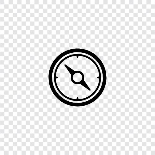 mapping, directions, navigation, Compass icon svg