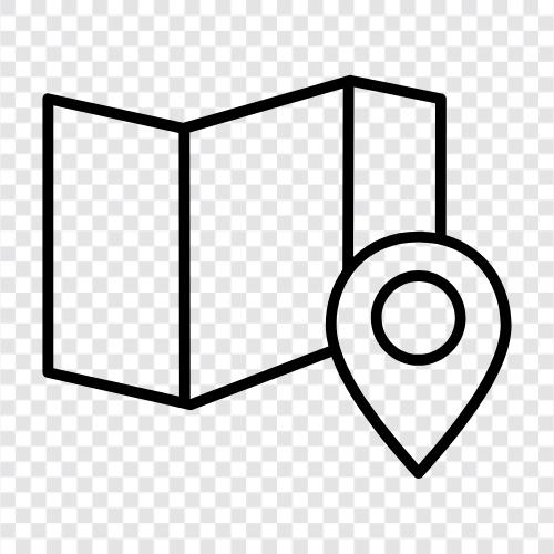 mapquest, google map, directions, satellite icon svg