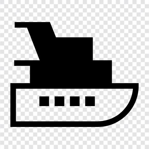 Maritime, Merchant, Cargo, Transportation icon svg