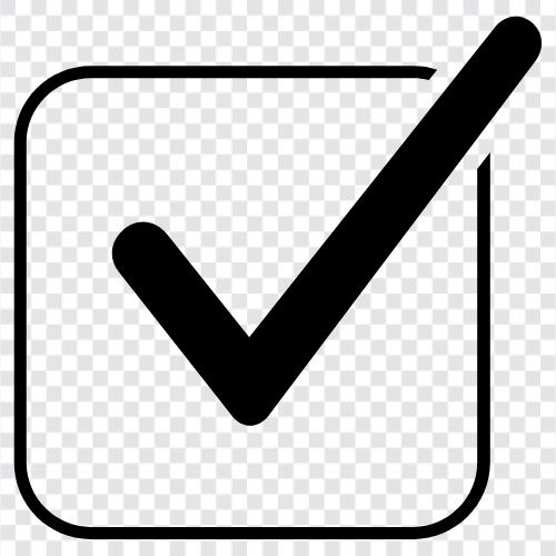 İşaretleme, Checkbox, Checklist, Sign ikon svg