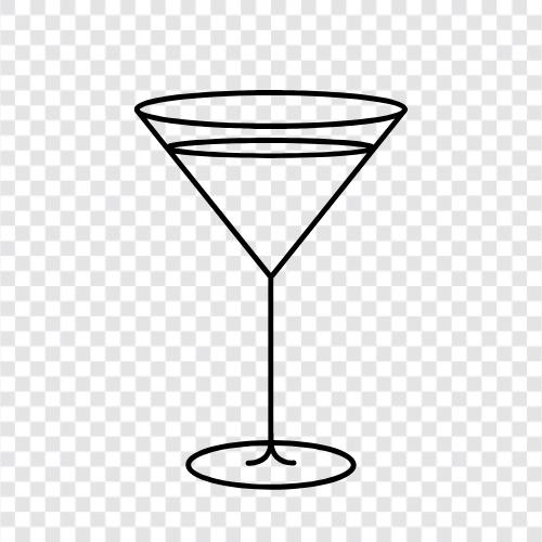 Martini, Glasses, Cocktail, Liquor icon svg