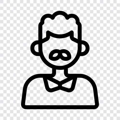 masculinity, manliness, male, human icon svg