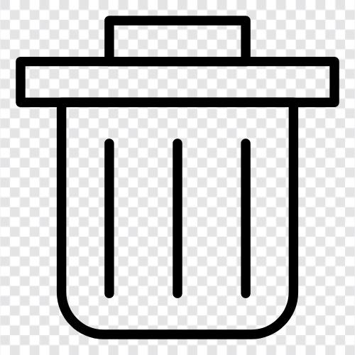 materials, waste, garbage, pollution icon svg