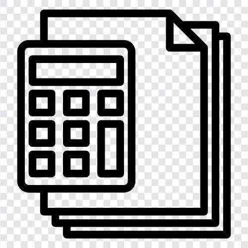 matematik, cebir, trigonometri, hesap ikon svg