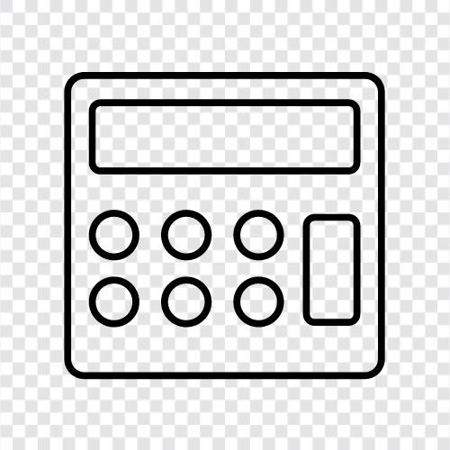 Mathematik, Finanzen, Buchhaltung, Grafiken symbol