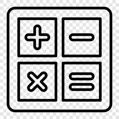 Math Symbols Calculator, Math Symbols Chart, Math Symbols Symbol, Math Symbols icon svg