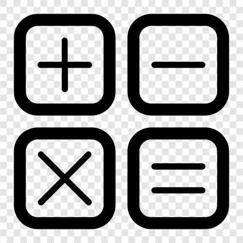 mathematical calculation, online calculator, online mathematical calculation, online scientific calculator icon svg