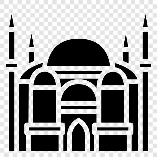 mausoleum, love story, legend, history icon svg