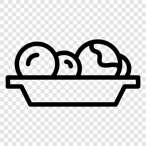 meatballs, ball, balls, pork icon svg