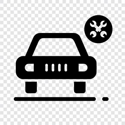 Mechanische, Mechanische Werkstatt, Mechanische in der Nähe von mir, Automechanik symbol