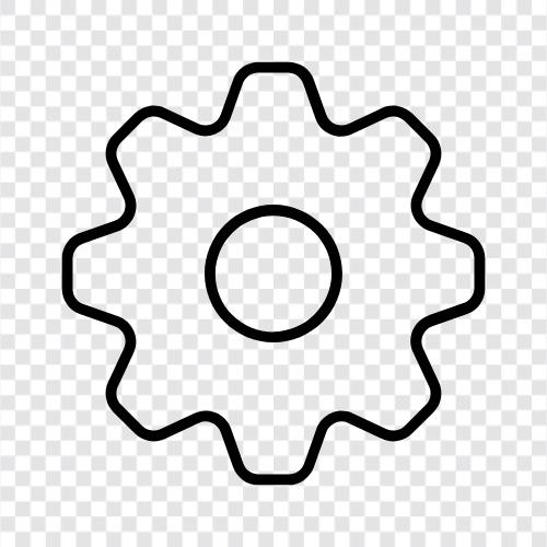 mechanism, machine, wheel, spinning icon svg