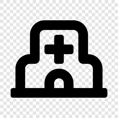 medical care, health, clinics, hospitals in india icon svg