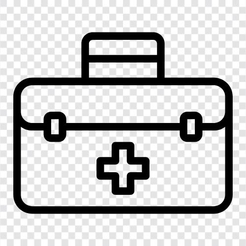 medizinische Ausrüstung, Gesundheitswesen, medizinisches Gerät symbol