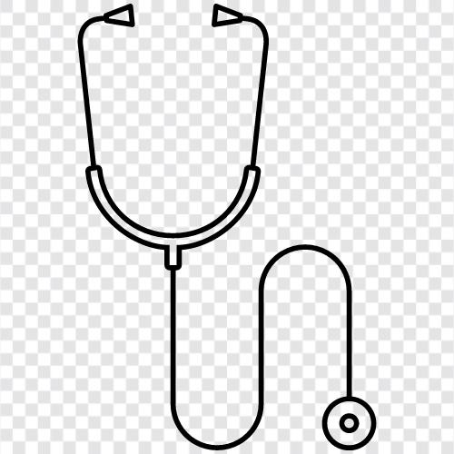 Medizinische Geräte, Herz, Lungen, Diagnose symbol