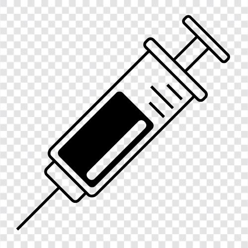 medical, needles, pharmaceuticals, injection icon svg