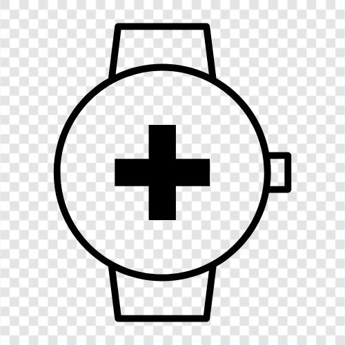 tıbbi smartwatch, tıbbi giyilebilir, tıbbi için smartwatch, giyilebilirler için smartwatch ikon svg