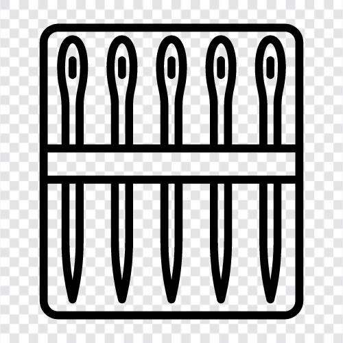 medical supplies, syringes, needles, medical icon svg