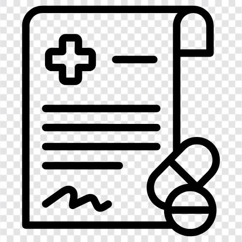 medications, Prescription icon svg