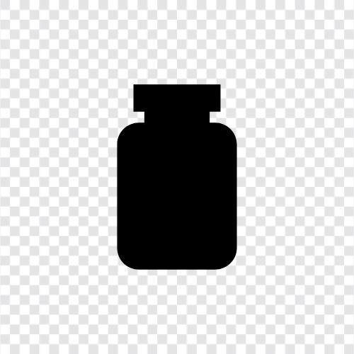 Medizin Flask, Medizin Jug, Medizin Vial, Medizin Flasche symbol